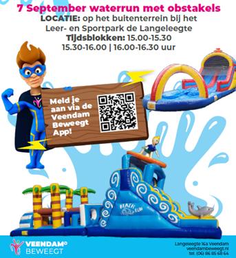 Poster Waterrun Veendam
