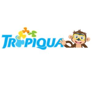 Tropi met het logo van Tropiqua