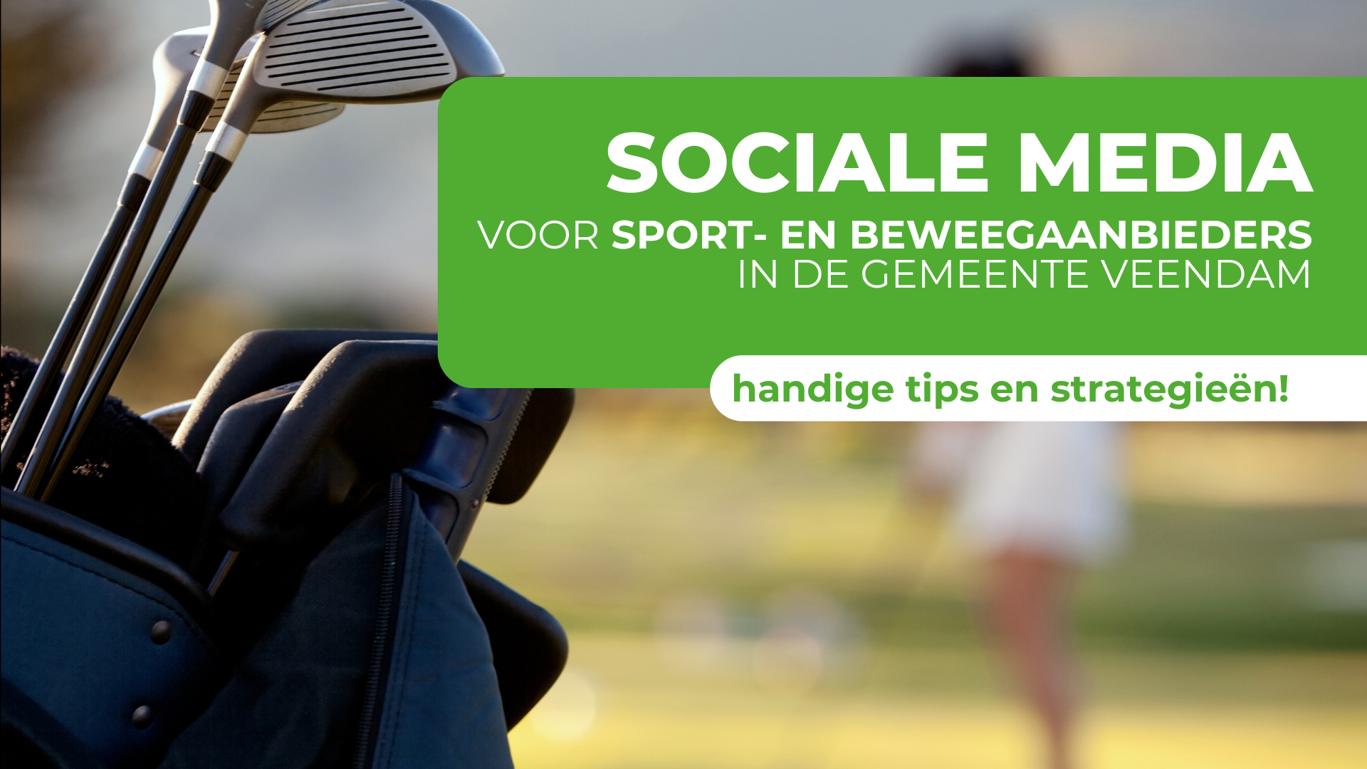 Sociale media voor sport en beweegaanbieders in de gemeente veendam: tips en strategieën