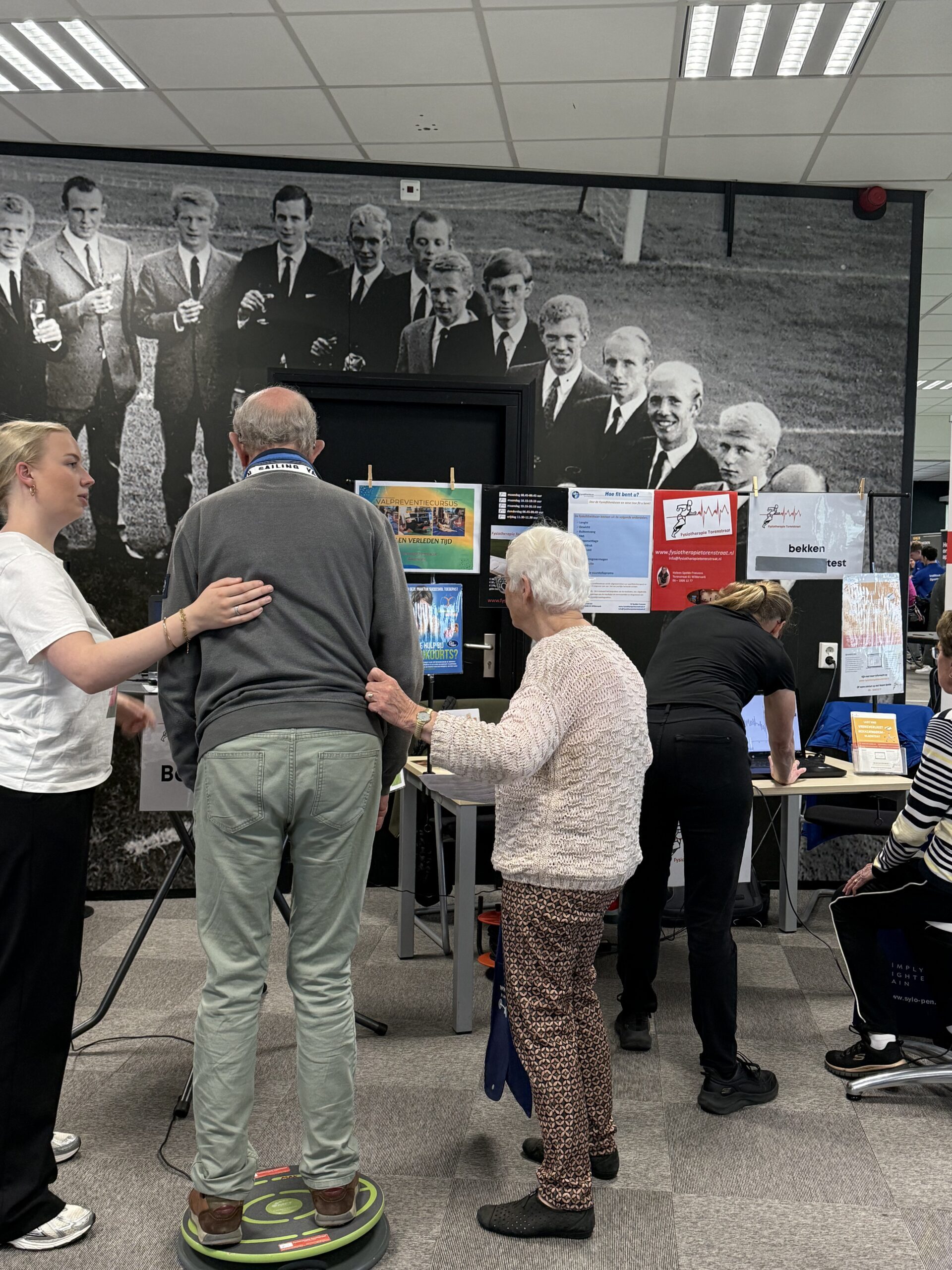 Deelnemer van de Viatliteitsdagen op de InBodyScan