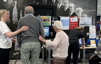 Deelnemer van de Viatliteitsdagen op de InBodyScan
